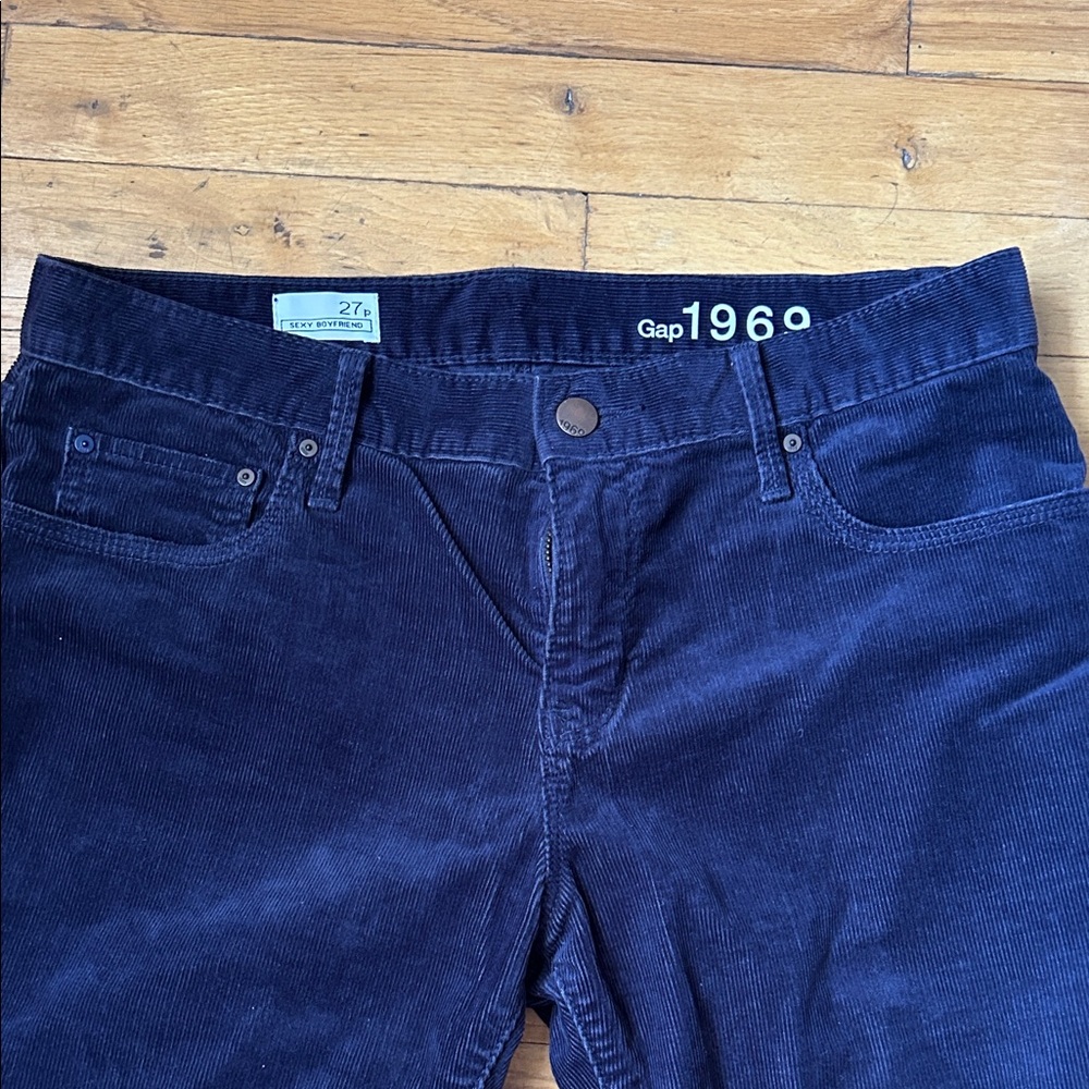 GAP Dark Blue Corduroy Jeans
